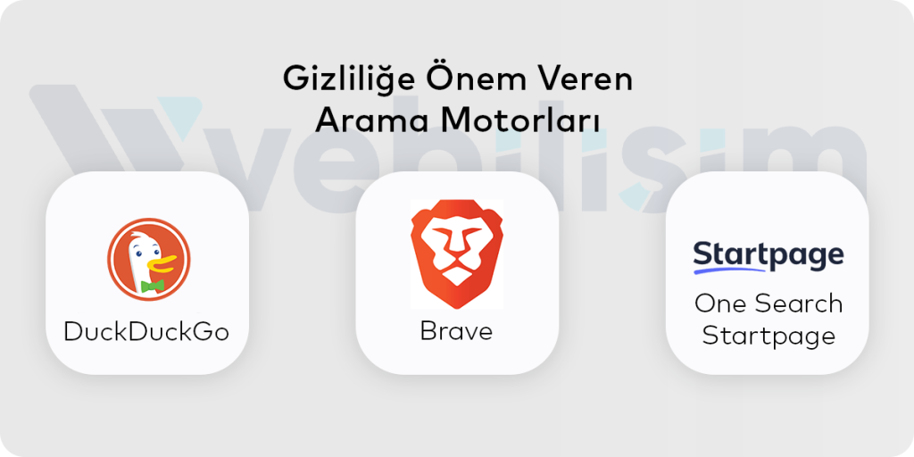 reklamsız arama motorları
