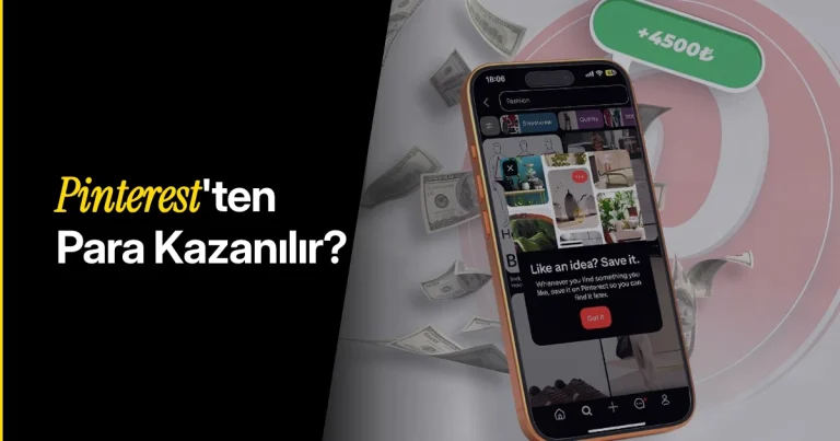 pinterest para kazanma